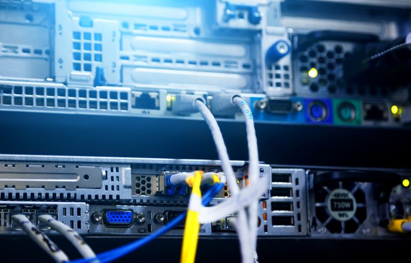 Close-up of Completed Setup